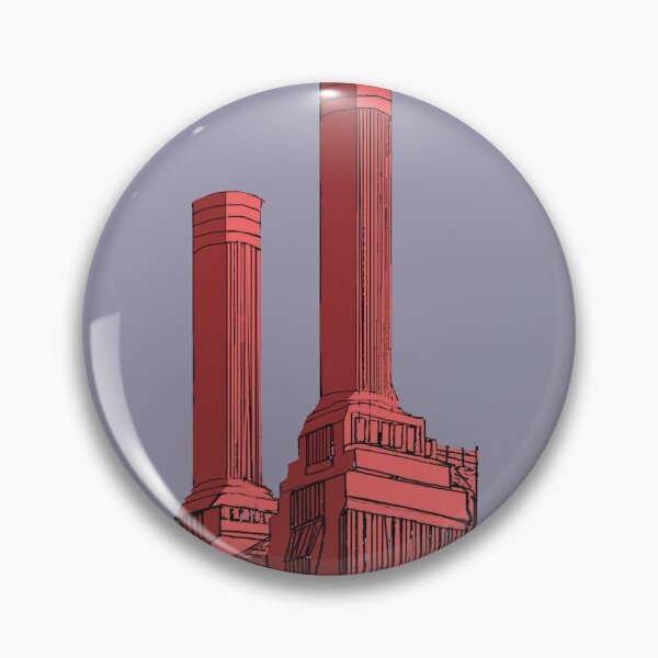 Item preview, Battersea Powerstation (Red) designed and sold by Stephenmario.
