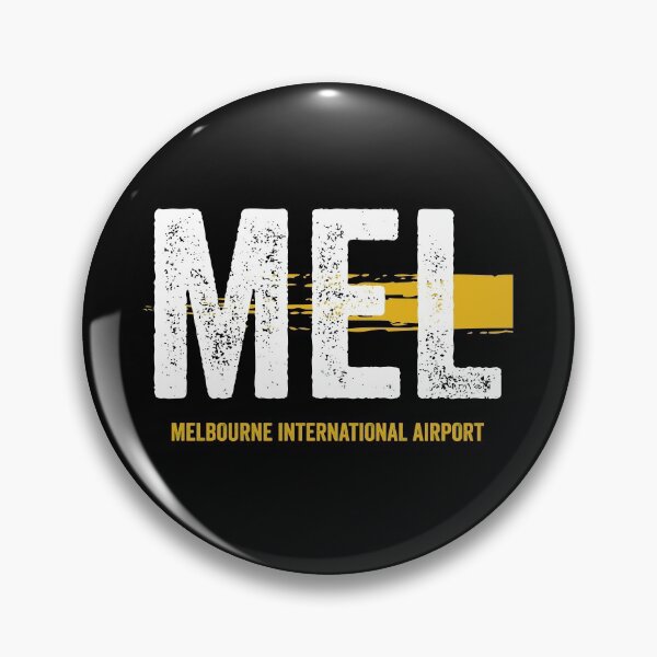 Item preview, MEL, Melbourne International Airport, Australia Airport Code. Flying, travel and pilot souvenir  designed and sold by VFRZone.