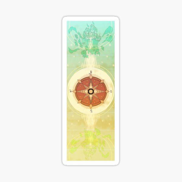 Rose of the Winds Sticker