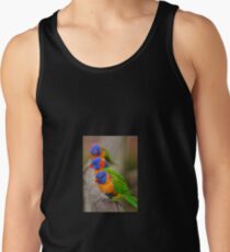 rainbow lorikeets Men's Tank Top