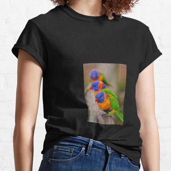 rainbow lorikeets Classic T-Shirt