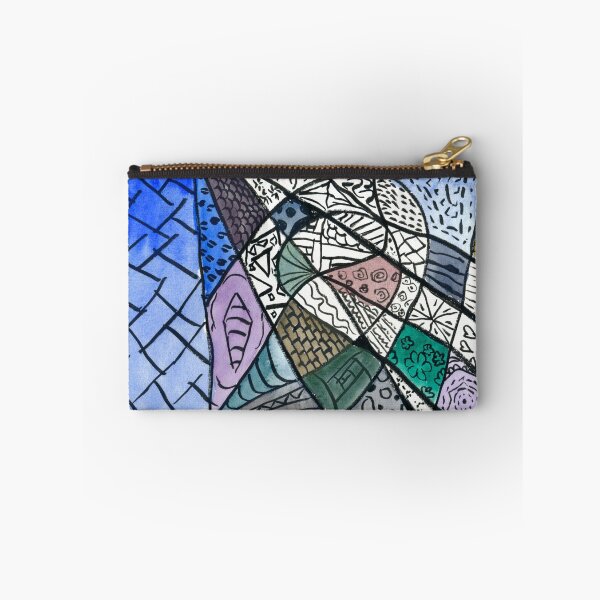 Item preview, Ultramarine blues doodle designed and sold by Melindrea.