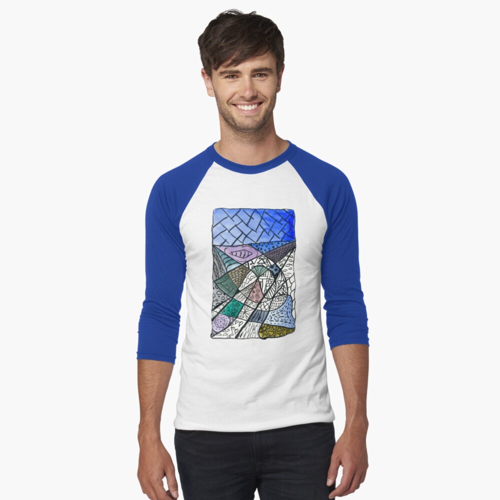 Item preview, Baseball ¾ Sleeve T-Shirt designed and sold by Melindrea.