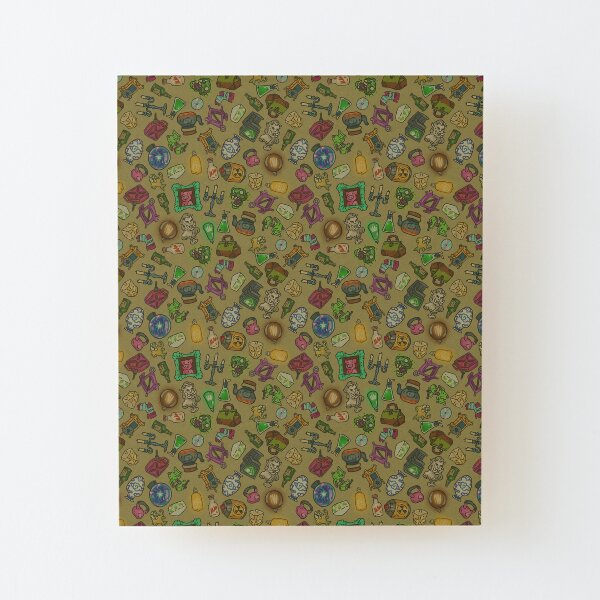 Beige objects of life Wood Mounted Print