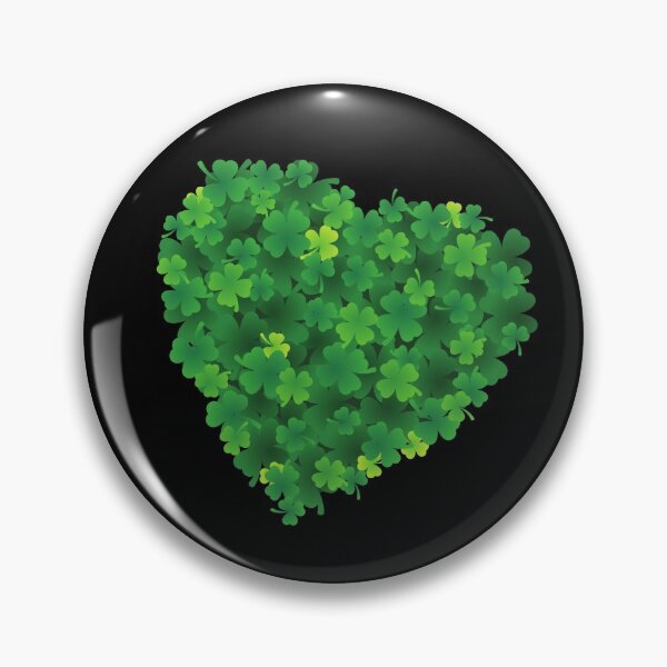 Item preview, Shamrock, Minimalist Shamrock Heart, St Patricks Day Gift #LoveShamrock designed and sold by AmazingEcraft.