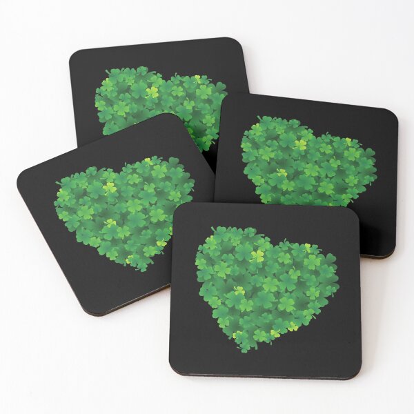 Item preview, Shamrock, Minimalist Shamrock Heart, St Patricks Day Gift #LoveShamrock designed and sold by AmazingEcraft.