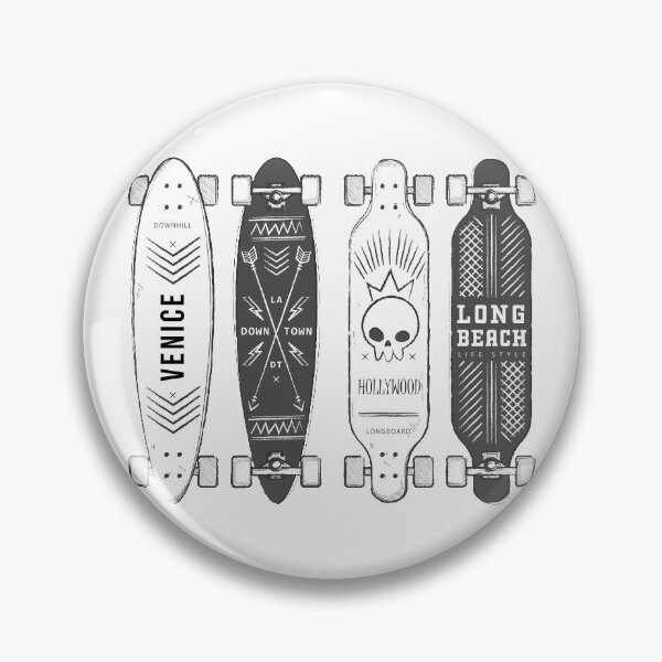 Item preview, Los Angeles Longboard  designed and sold by artdesignforyou.