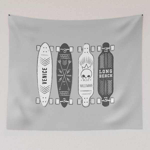 Item preview, Los Angeles Longboard  designed and sold by artdesignforyou.