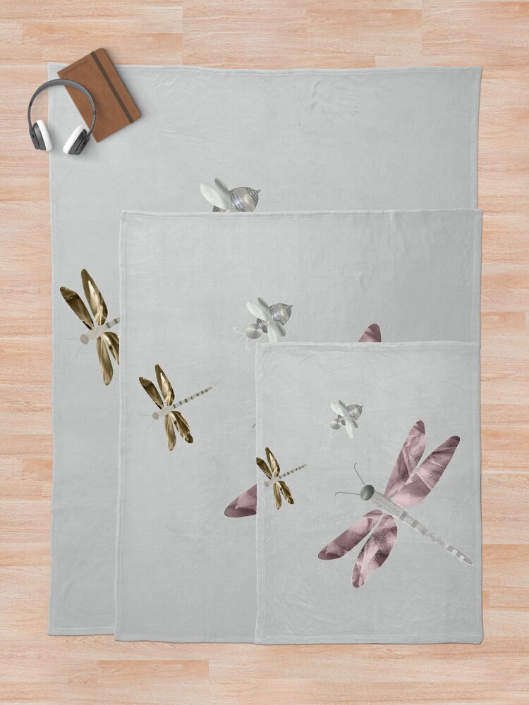 Elegant dragonfly paper press graphic print. Caroline Laursen original.  Tote Bag for Sale by Caroline Laursen