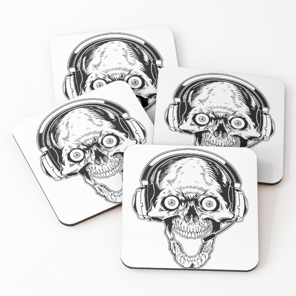 Item preview, Skull Gamer White designed and sold by davidlange.