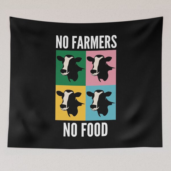 Item preview, No Farmers No Food  designed and sold by StudioTina.
