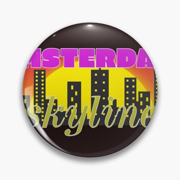 Item preview, Amsterdam Skyline designed and sold by QuotesDogma.