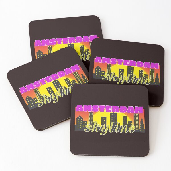 Item preview, Amsterdam Skyline designed and sold by QuotesDogma.