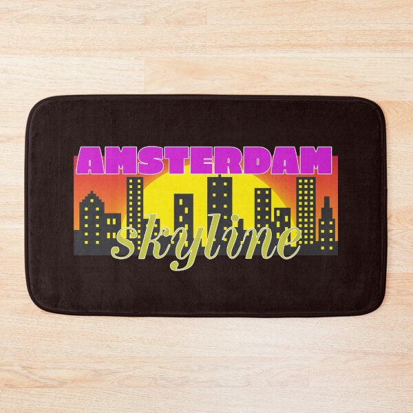 Item preview, Amsterdam Skyline designed and sold by QuotesDogma.