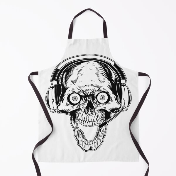 Item preview, Skull Gamer White designed and sold by davidlange.