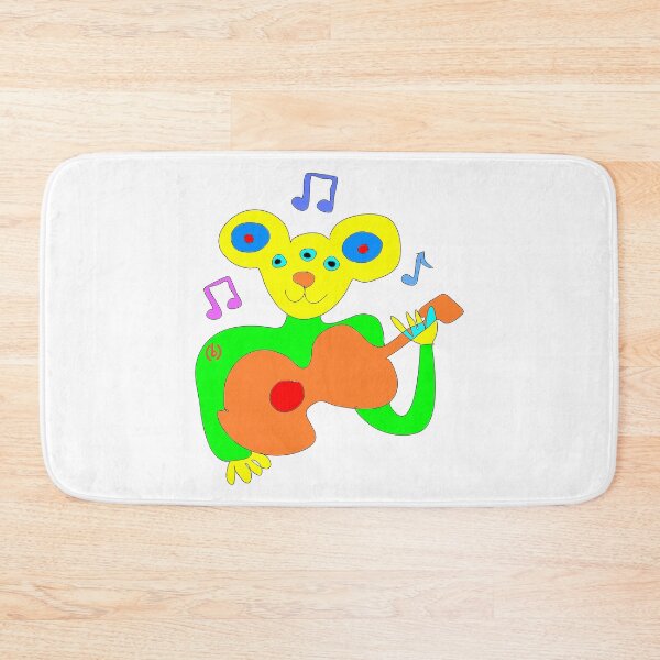Item preview, Mouse playing guitar  designed and sold by (b)ananartista SBUFF.