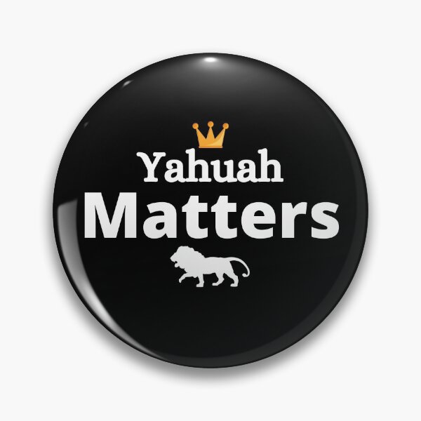 Item preview, Yahuah (LORD) Matters with Crown and Lion designed and sold by DaughterofYah.