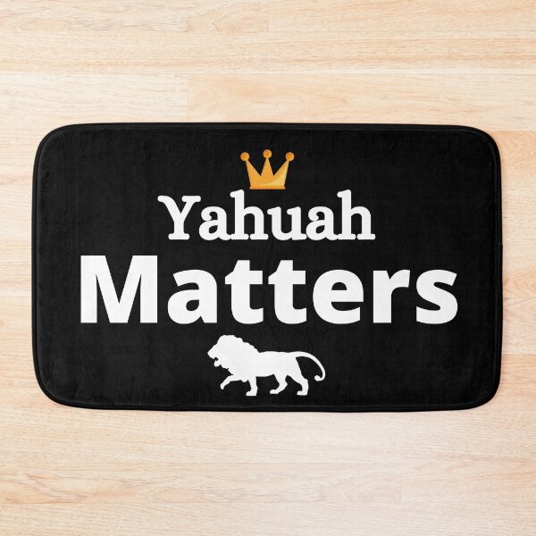 Item preview, Yahuah (LORD) Matters with Crown and Lion designed and sold by DaughterofYah.