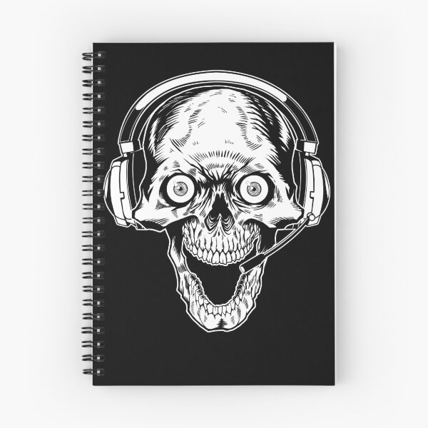 Item preview, Gamer Skull Black designed and sold by davidlange.