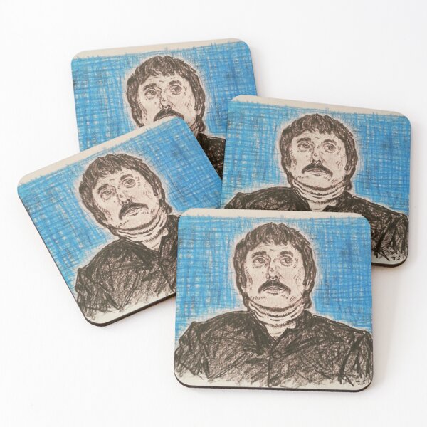 Item preview, Portrait of Lee Hazlewood designed and sold by NapTimeDesigns.