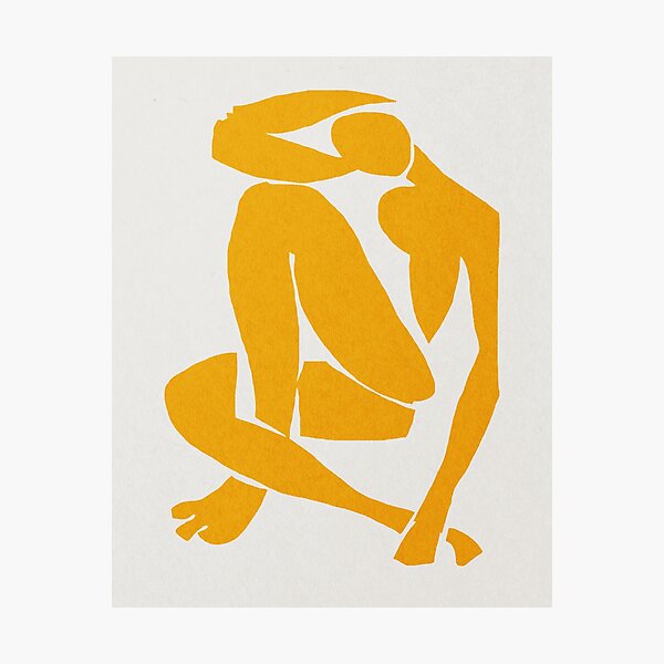 Item preview, Blue nude, Yellow, Henri Matisse abstract art designed and sold by juliaemelian.