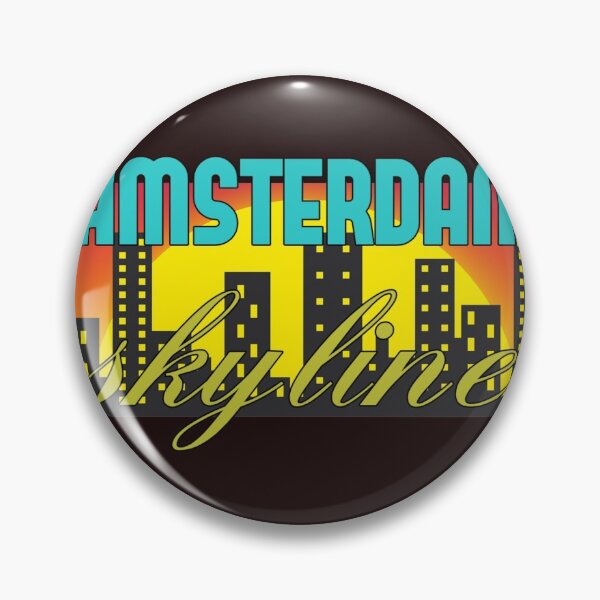Item preview, Amsterdam Skyline designed and sold by QuotesDogma.
