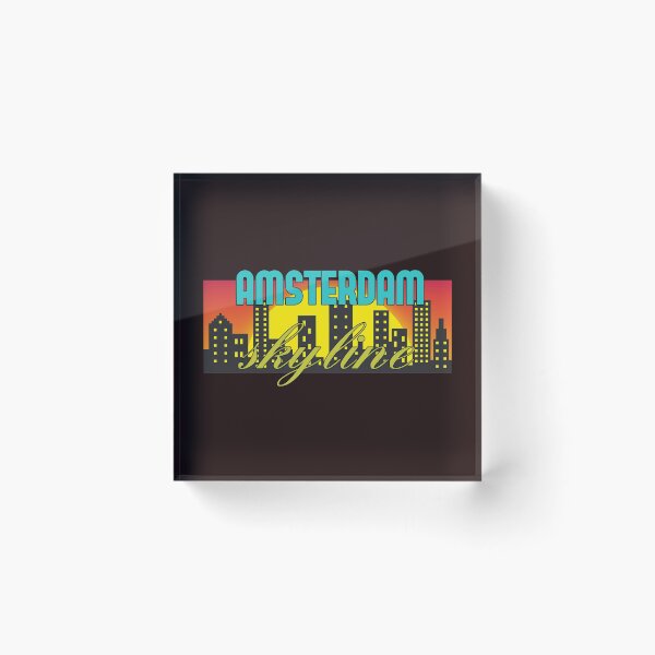 Item preview, Amsterdam Skyline designed and sold by QuotesDogma.