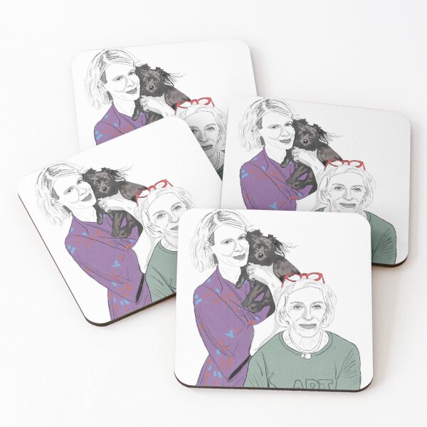 Item preview, Sarah Paulson Holland Taylor & Winnie Drawing designed and sold by Lauren Randalls.