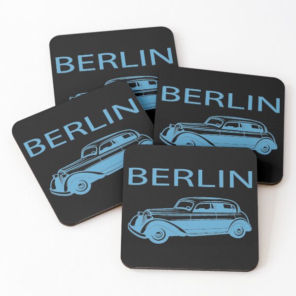 Item preview, Berlin Deutschland Old School Car T-shirt designed and sold by BadrLuke01.
