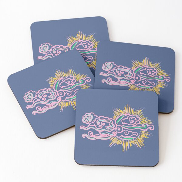 Item preview, Electric sunset (dusky blue) designed and sold by Attenborough_Fan.