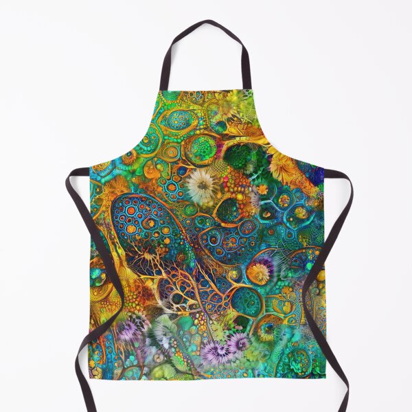 Item preview, Deepdream floral fractalize space abstraction designed and sold by blackhalt.