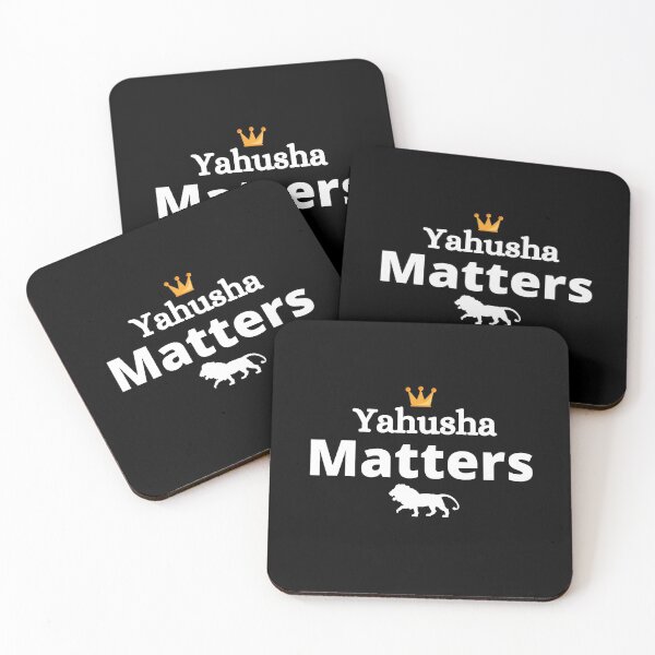 Item preview, Yahusha (Jesus) Matters with Crown and Lion designed and sold by DaughterofYah.