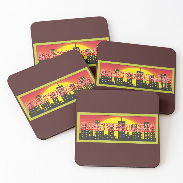 Item preview, Amsterdam Skyline designed and sold by QuotesDogma.