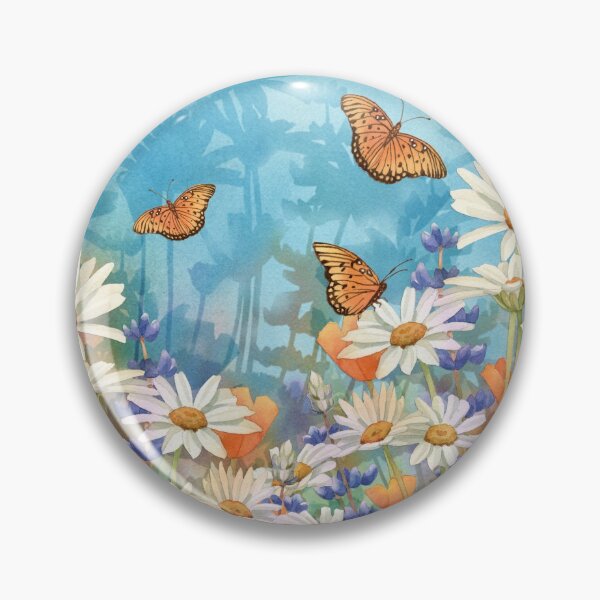 Item preview, Butterflies and Daisies designed and sold by Lynnea Washburn.