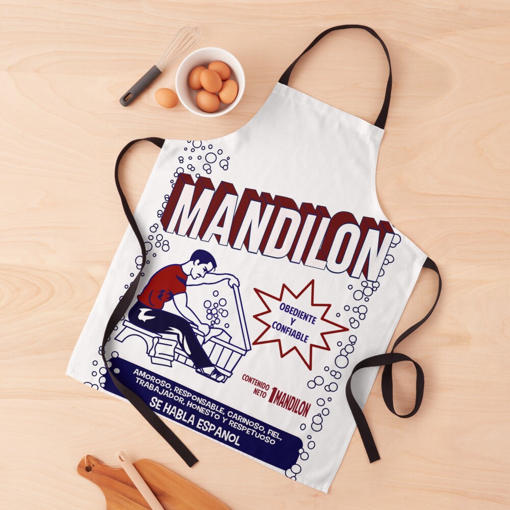 El Mandilon Funny Mexican Dad Gift Apron
