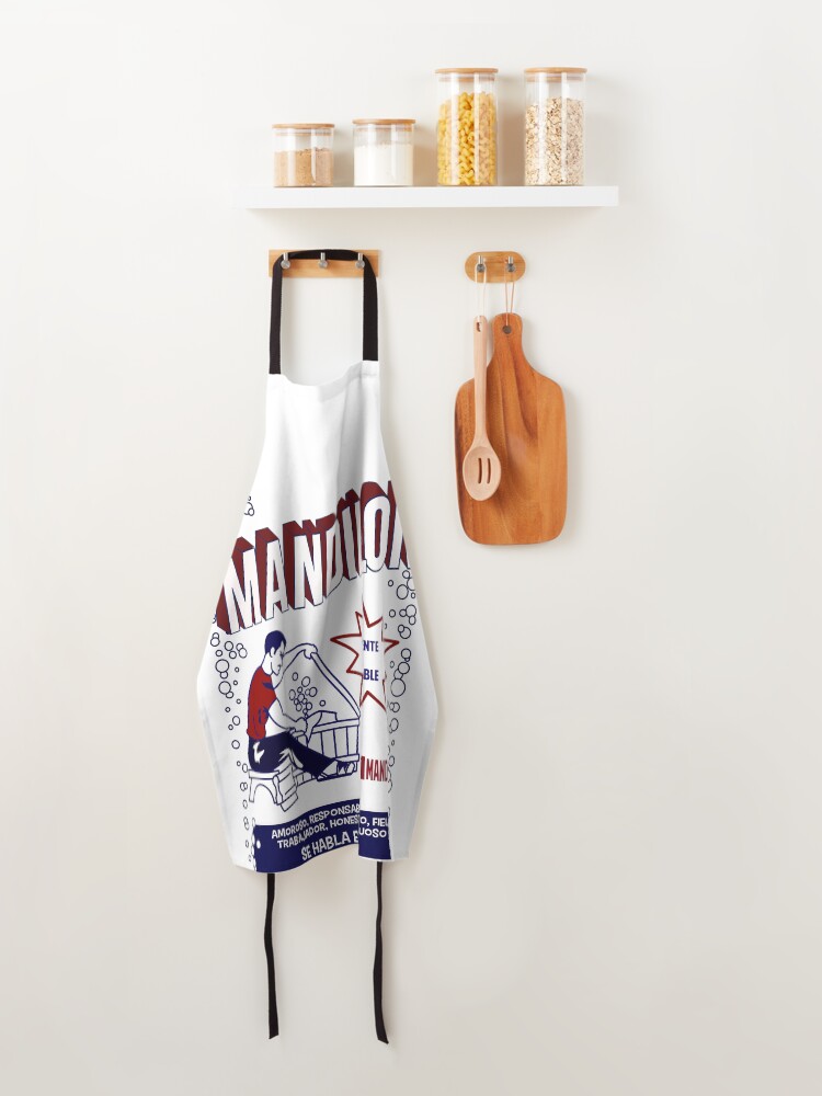 Alternate view of El Mandilon Funny Mexican Dad Gift Apron