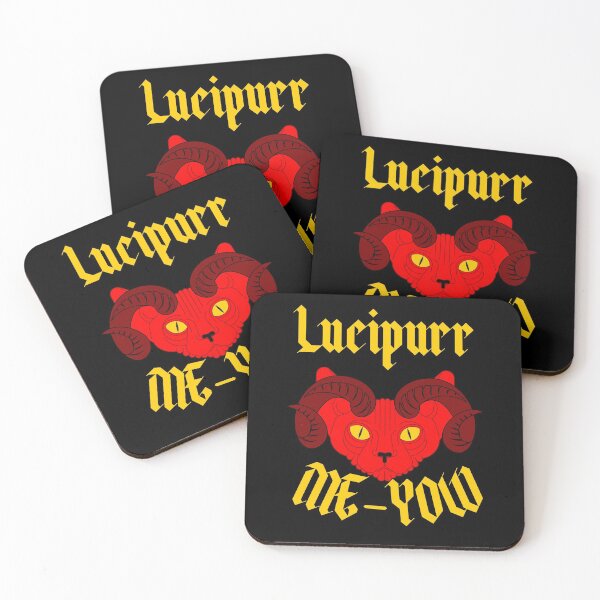Item preview, Lucipurr Me-Yow BLack Humor Joke designed and sold by Sutra-Lotus-Co.