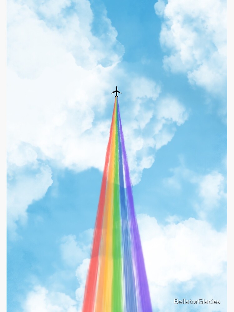“Plane Pride - Gay” Poster for Sale by BellatorGlacies | Redbubble