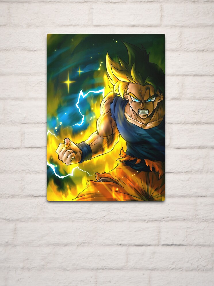 Dragon Ball Goku Super Saiyan Metal Print for Sale by