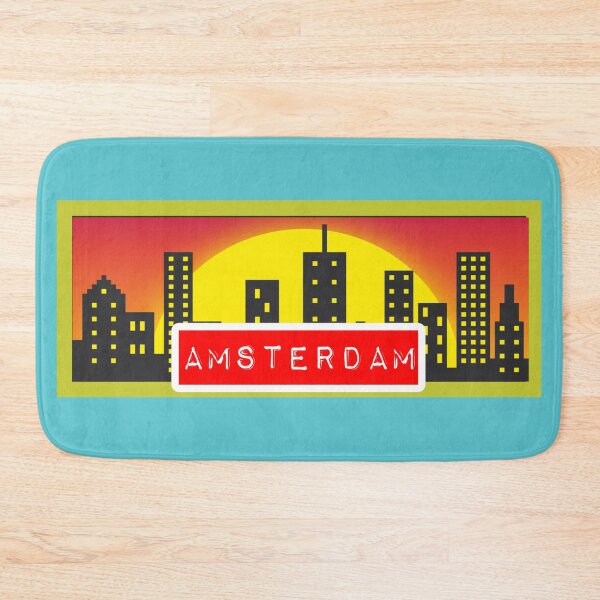 Item preview, Amsterdam Skyline designed and sold by QuotesDogma.