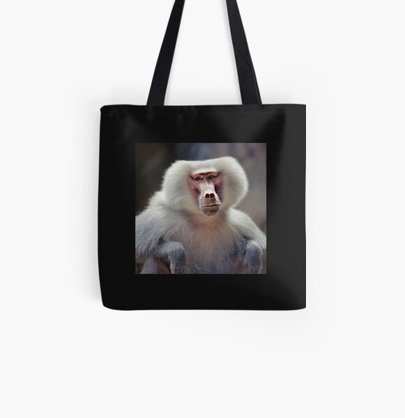 hamadryas baboon All Over Print Tote Bag