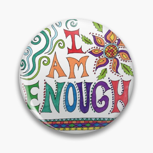Item preview, I Am Enough designed and sold by Wildwoosi.