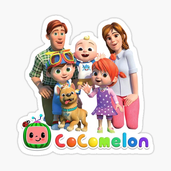 Download Cocomelon Nursery Rhymes Stickers Redbubble