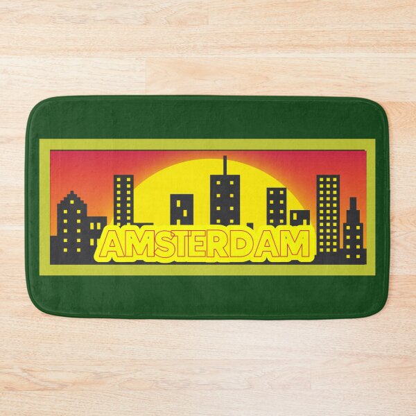 Item preview, Amsterdam Skyline designed and sold by QuotesDogma.