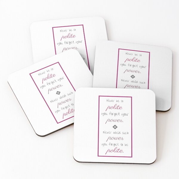 Item preview, "polite and power" taylor swift quote designed and sold by schneidercf.