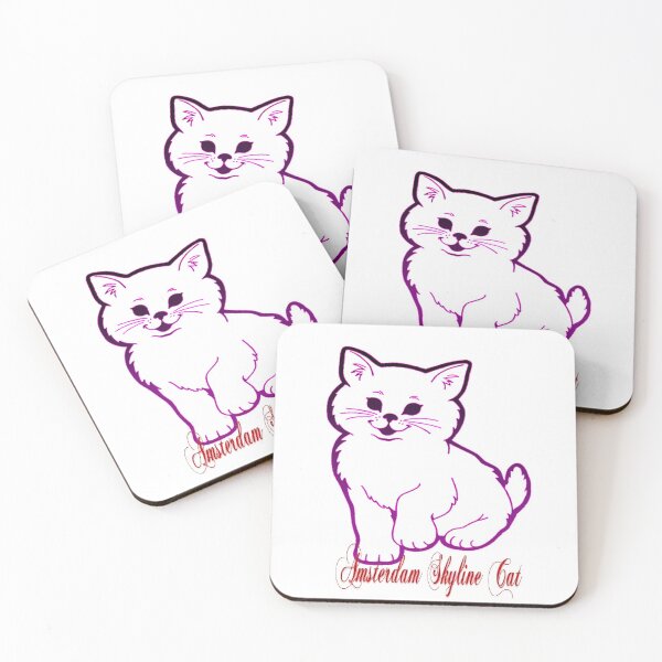 Item preview,  Amsterdam Skyline Cat designed and sold by Tourtite.