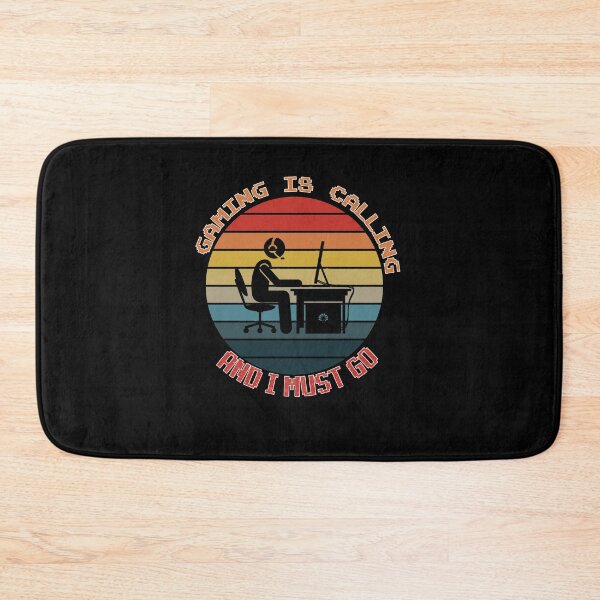Item preview, Gaming is Calling and I must Go , Retro Vintage Online Gamer Sunset design designed and sold by Xeuno.