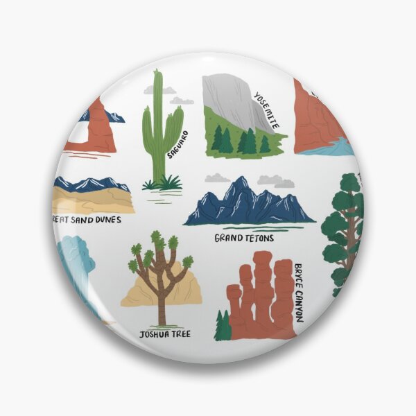 Item preview, National Parks Print (2.0) designed and sold by giselleray.