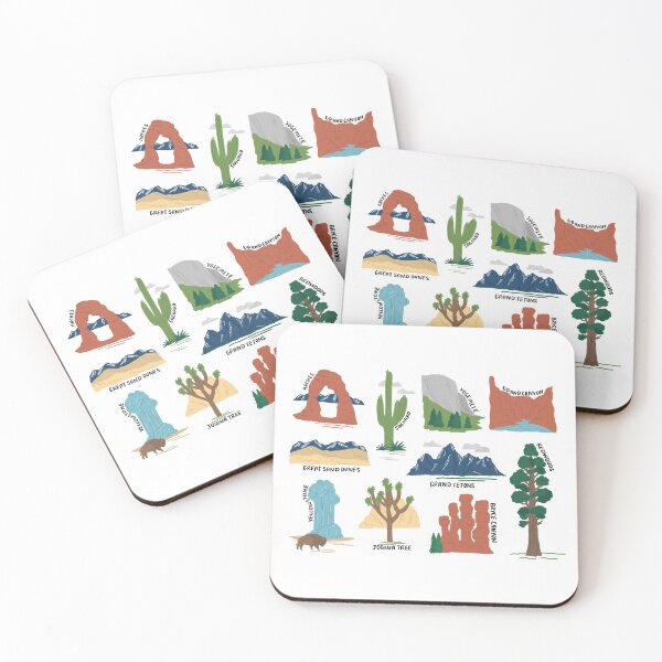 Item preview, National Parks Print (2.0) designed and sold by giselleray.