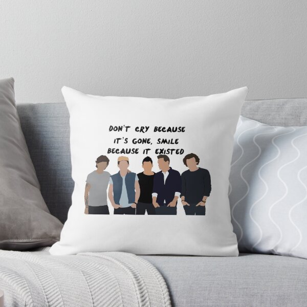 Item preview, 1D - “don’t cry because it’s gone, smile because it existed” designed and sold by DesignsByJaz.